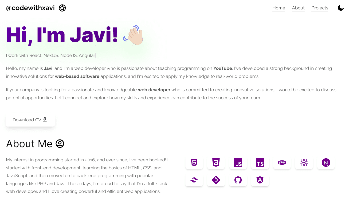Image of Old Portfolio